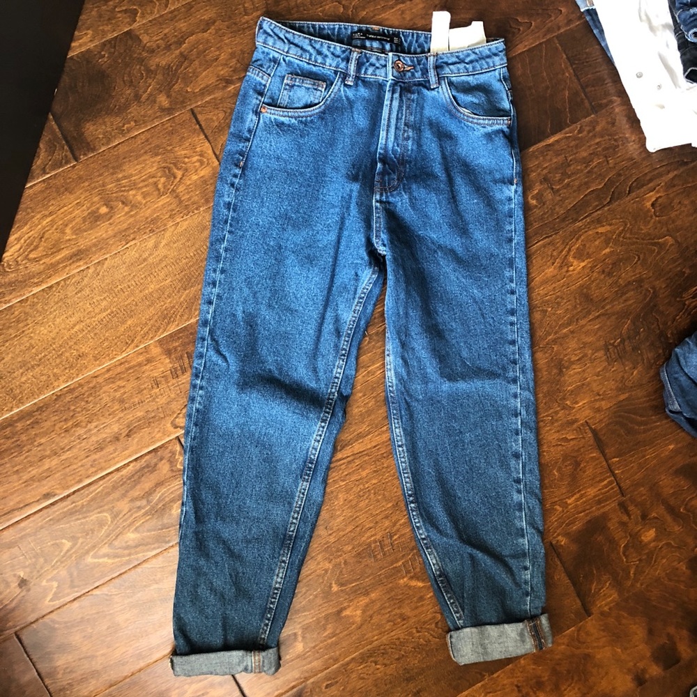 Zara mom jeans
